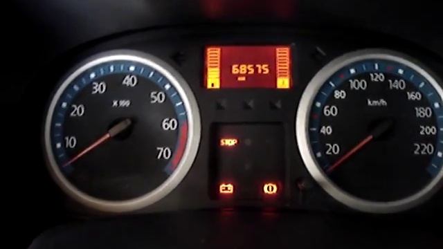 Clio 1.2 16v (D4F-722) very low idle speed смотреть онлайн