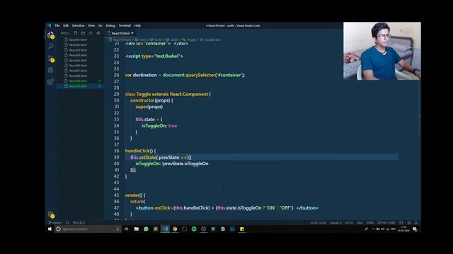 React| More with Event Handling | 2020 | смотреть онлайн