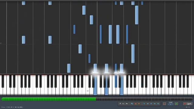 Aion: Tower of Eternity - Forgotten Sorrow - Piano ~Synthesia смотреть онлайн
