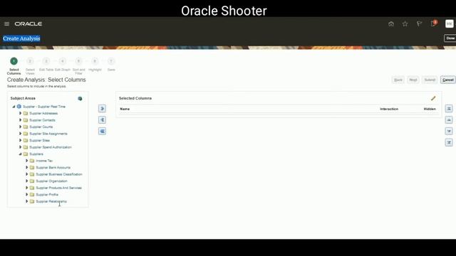 Oracle Fusion 62: Create OTBI Analysis using wizard functionality in fusion @OracleShooter смотреть онлайн