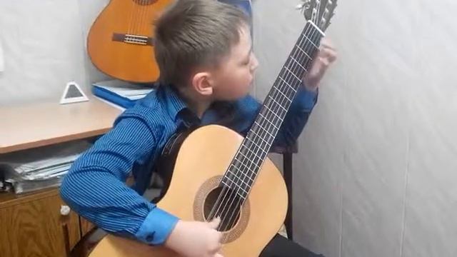 Этюд. Пегов Алексей Солдато-Александровская ДМШ смотреть онлайн