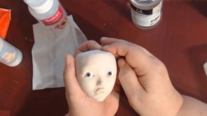Полузапек.  Полимерная глина Livinq Doll.