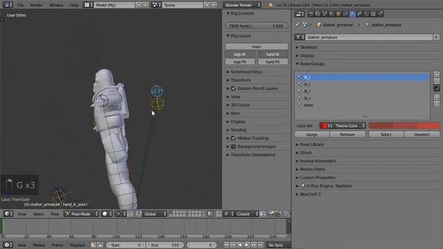 Blender STALKER Rig Урок смотреть онлайн