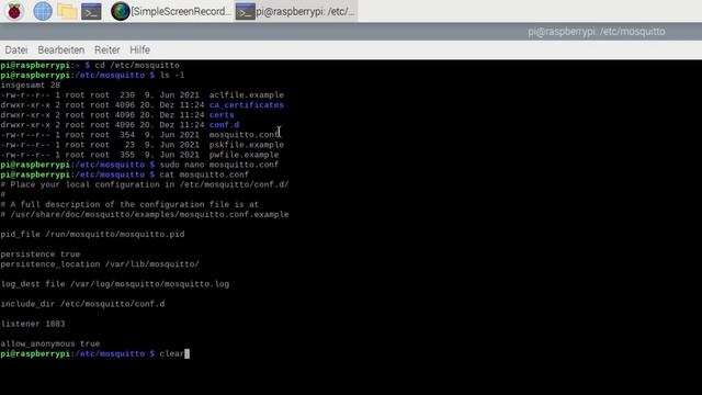 LAN communication via MQTT (Mosquitto basic setup) смотреть онлайн