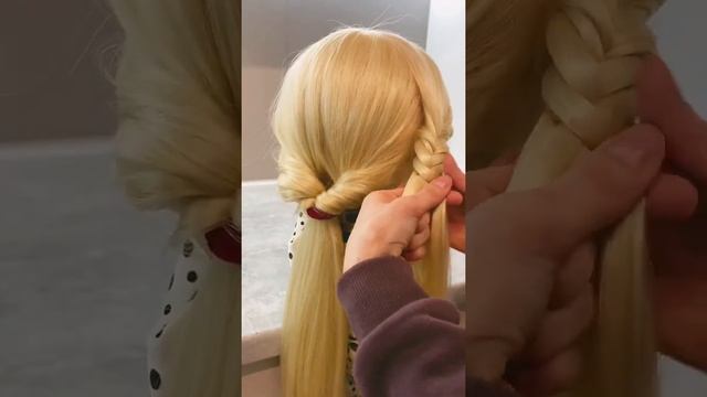Вечерние Прически.Быстрые Прически.Легкие причёски.Hairstyles tutorial.Hairstyles. смотреть онлайн