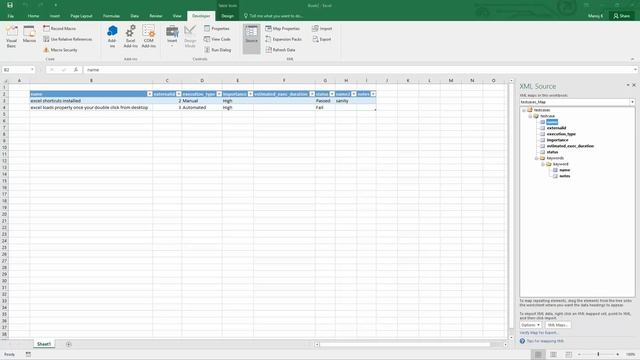 Import & export XML data, XML maps and schema in excel смотреть онлайн