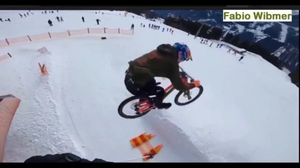 Cyclist Stunt Fabio  Wibmer vs Danny Macaskill #stunt #tiktok #cycling #fabiowibmer #dannymacaskill