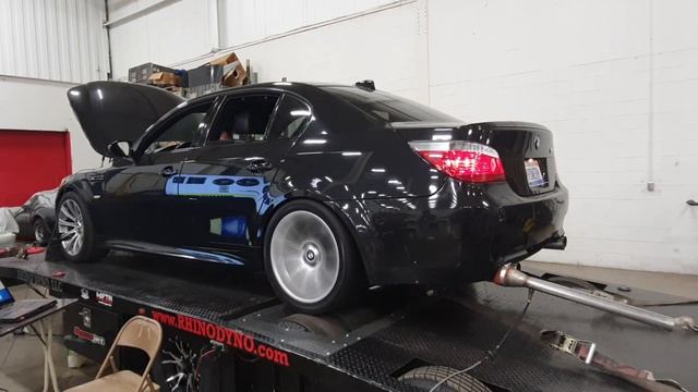BMW E60 M5 V10 Infinity Design Tune Dyno Run