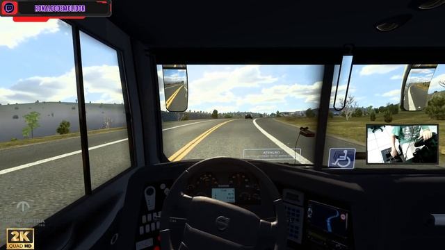 EURO TRUCK SIMULATOR 2 - VIAGEM REALISTA MAPA EAA 1.49 - INVICTUS DD - NATAL A PETROLINA смотреть онлайн