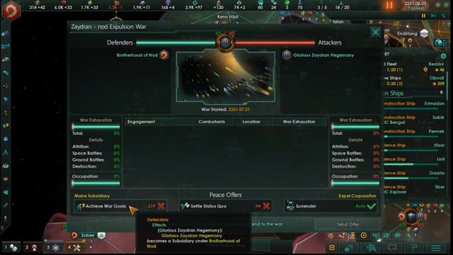 STELLARIS 2.2:Brotherhood of Nod(PART10) смотреть онлайн