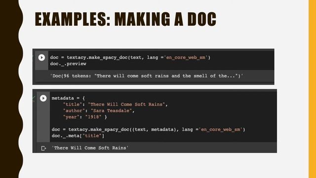 TextaCy Demo смотреть онлайн