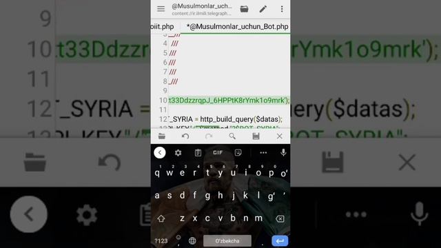 4-DARS «BOT OCHISH DARSLARI» PHP YORDAMIDA TELEGRAMDAN CHIQMASDAN BOT YARATISH ULUG'BEK ABDUHALILOV смотреть онлайн