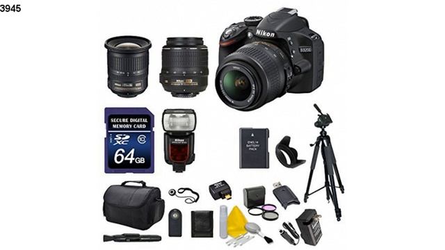 New Nikon D3200 Dslr Camera With 18 55mm Lens 25492 Nikon Af S Dx Nikkor 10 24mm F 3 5 4 5g Ed Lens