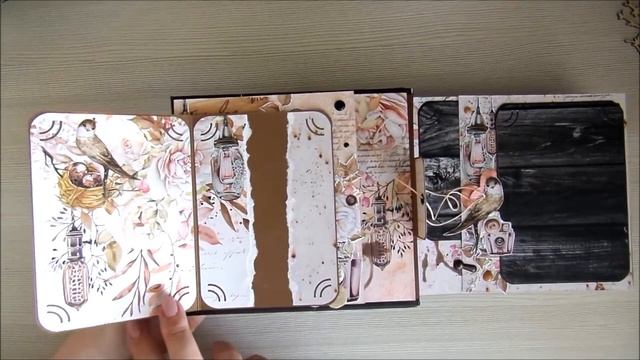 Кофейный альбом/к СП с Леной Босс/скрапбукинг смотреть онлайн