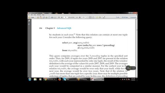 Chapter-5 Advanced SQL (SQL Advanced Aggregation Features) смотреть онлайн