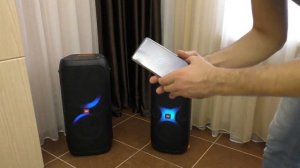 Подключаю две колонки TWS JBL PARTYBOX 110 vs 310