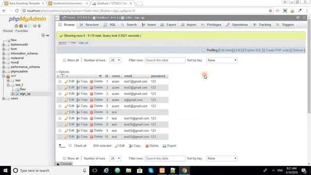Insert unique email address or Check if user already exists or not смотреть онлайн