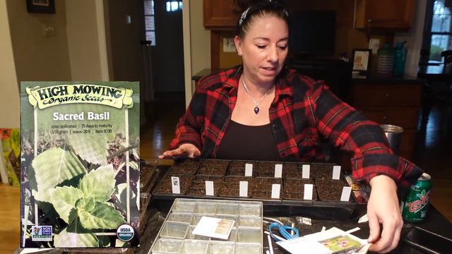 I am Sowing Herb Seeds from my Recent Seed Haul Part 2 + a Couple Native Plants - VLOG смотреть онлайн