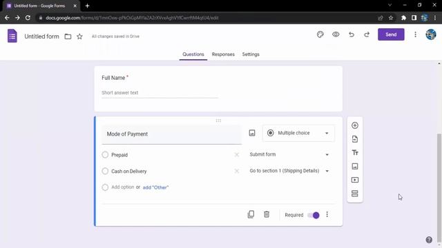 How to Create Form Sections in Google Forms смотреть онлайн