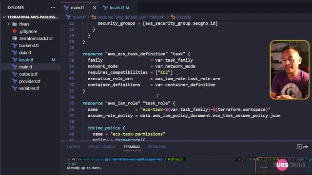 How to configure cloudwatch logs on ECS смотреть онлайн