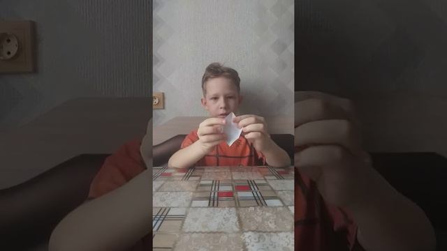 Как сделать из бумаги поделки за1минуту смотреть онлайн