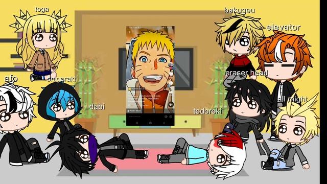 Deku as naruto reaction смотреть онлайн