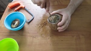 Быстрый способ как подготовить КОКОС для аквариума.