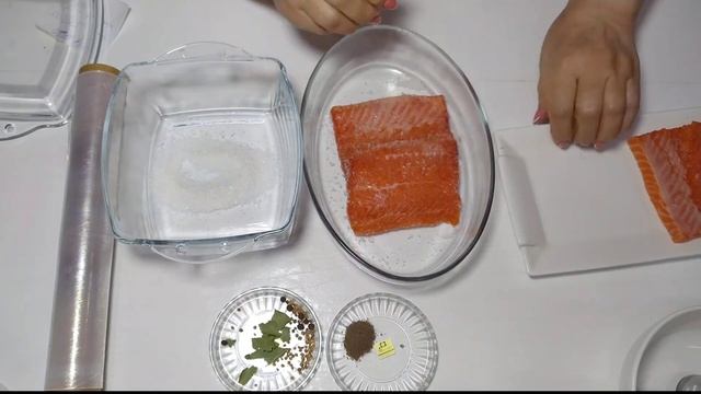 Как я солю красную рыбу ФОРЕЛЬ/Малосольная рыбка/Ինչպես աղ դնել կարմիր ԻՇԽԱՆ ձուկը// смотреть онлайн