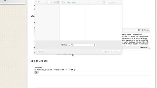 Submit an Assignment (Student) смотреть онлайн