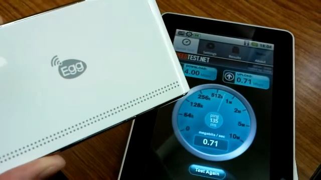 2.1Android Korea IdentityTab SpeedTest with WIBRO Egg2 pocket WiFi-cut смотреть онлайн