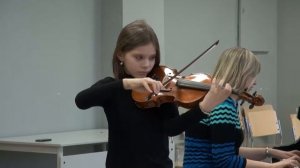 Скрипка начальные классы