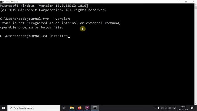 02b - Installation - Windows | Maven for Beginners | Code Journal смотреть онлайн