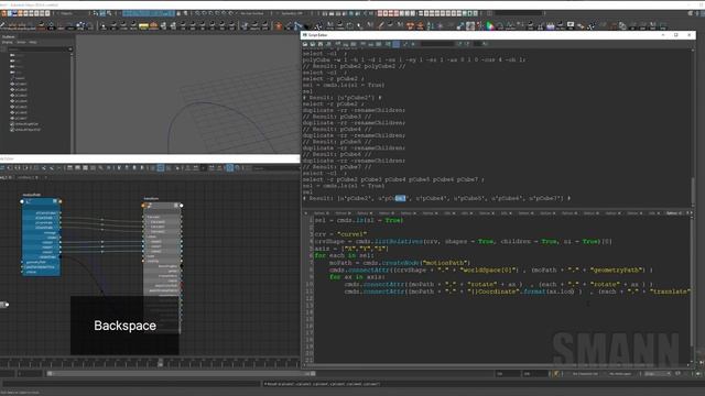 EveryDayMaya: 28 : nodesPaths&Python смотреть онлайн