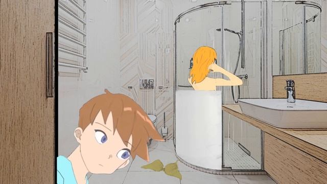 Steve i'm stuck ep1 // Alex and Steve (Minecraft Anime) смотреть онлайн