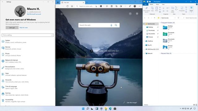 Windows 11: New Snap Layouts to manage windows with maximize button смотреть онлайн