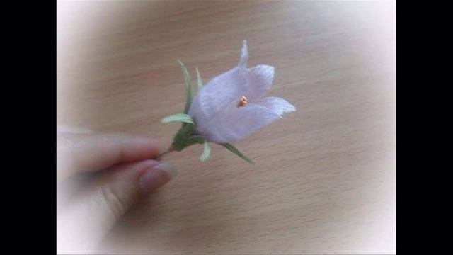 Весенний букет из конфет Колокольчики. Мастер-класс смотреть онлайн