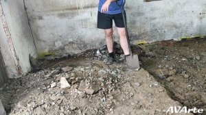 Подготовка пола в гараже для заливки бетоном