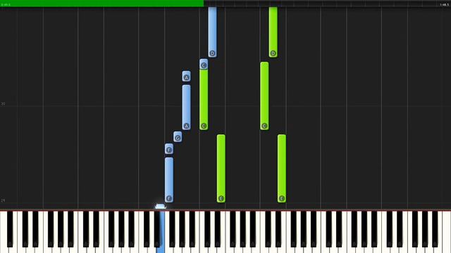 TES IV Oblivion - Reign of the Septims Piano Tutorial смотреть онлайн