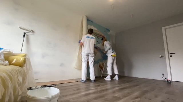 #панно #affresco | Поклейка панно Affresco своими руками смотреть онлайн