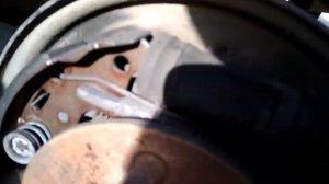 Как снять задний тормозной барабан на Toyota Premio 240