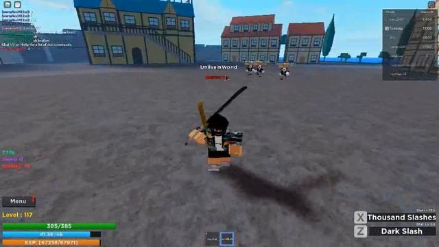 [Roblox Project New World] Yoru skills showcase. смотреть онлайн
