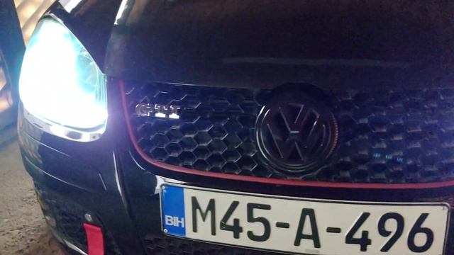Installation LED DRL daylight + turn signal floating golf 5 gti (Tutorial) смотреть онлайн
