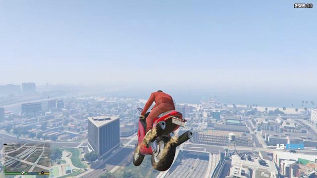 GTA 5 / JUMP TO MAZE BANK. смотреть онлайн