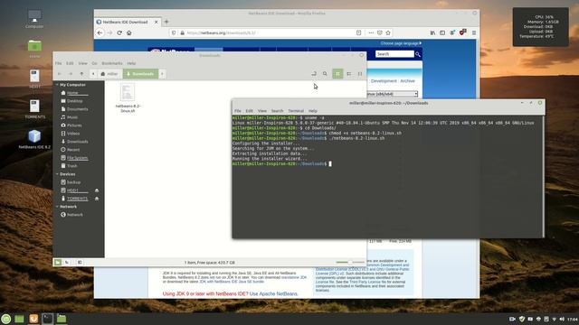 How to Install Netbeans 8.2 on Linux Mint 19.3 смотреть онлайн