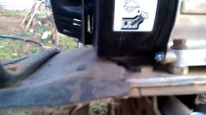 Мотоблок, замена движка на китайский Lifan/Motoblock, udskiftning af motoren til den kinesiske Lifa