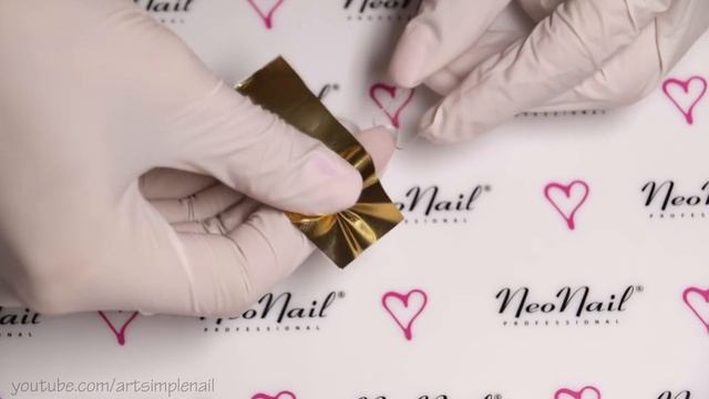 Дизайн ногтей: Френч литье | Французский маникюр с завитками | NeoNail смотреть онлайн