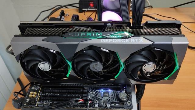 MSI GeForce RTX 4080 16GB SUPRIM X смотреть онлайн