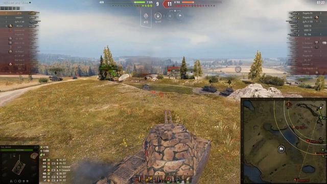 ST-II - 5 Frags 11.1K Damage - Two barrels are not a panacea! - World Of Tanks смотреть онлайн
