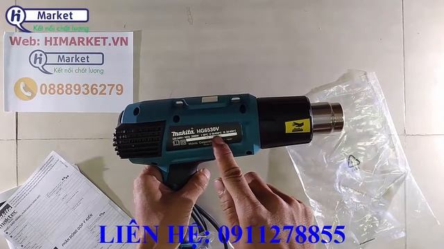 Máy Thổi Hơi Nóng Makita HG6530V 2000W Chính Hãng,LIÊN HỆ 0911278855, HIMARKET VN