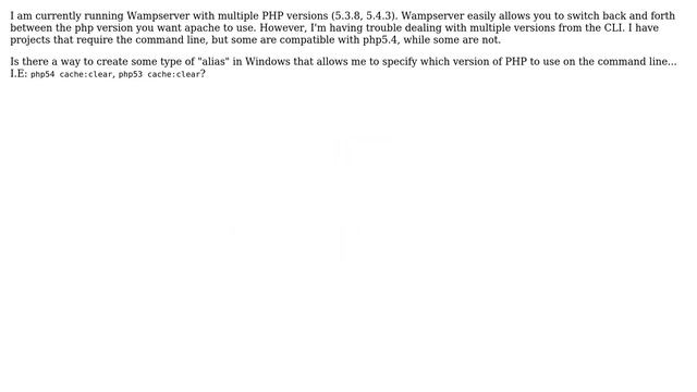 DevOps & SysAdmins: Windows Command Line - Multiple PHP Versions смотреть онлайн
